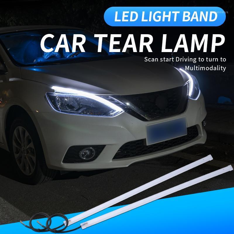 Emergency Lights 2pcs Led DRL Turn Signal Light Strip Flexible Waterproof Auto Headlight Surface Decorative Lamp Car Daytime Running 12v
Emergency Lights 2pcs Led DRL Turn Signal Light Strip Flexible Waterproof Auto Headlight Surface Decorative Lamp Car Daytime Running 12v