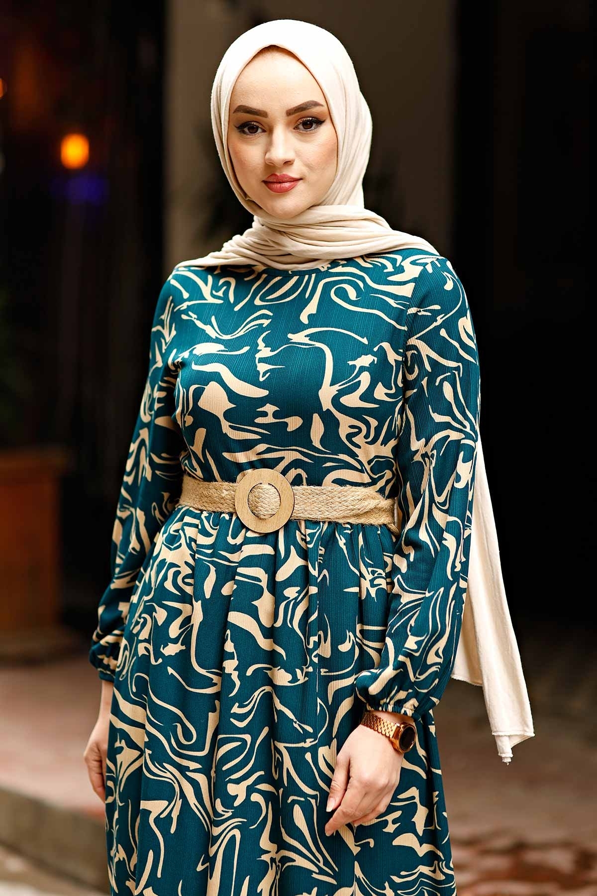 St Belt Wave Pattern Muslim Dress Women Luxury Kaftan Dubai Abaya Turkey Musulman For African Hijab Longo Vestidos Modest
St Belt Wave Pattern Muslim Dress Women Luxury Kaftan Dubai Abaya Turkey Musulman For African Hijab Longo Vestidos Modest