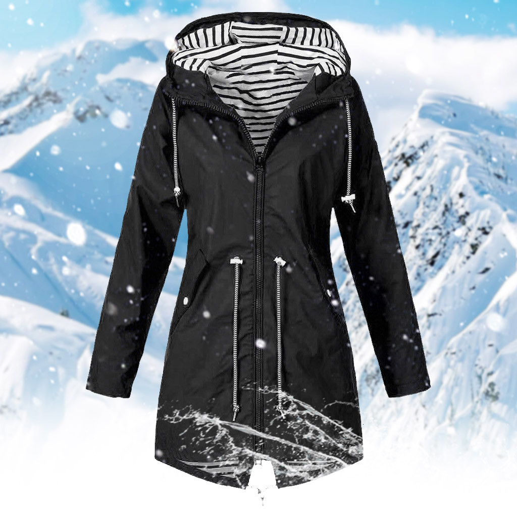 Fall 2019 New Women's Rain Outdoor Waterproof Pilot Jacket Hoodie Windproof Coat Solid Color Brand Plus Size M-xxxl#g7, Gray
Fall 2019 New Women's Rain Outdoor Waterproof Pilot Jacket Hoodie Windproof Coat Solid Color Brand Plus Size M-xxxl#g7, Gray