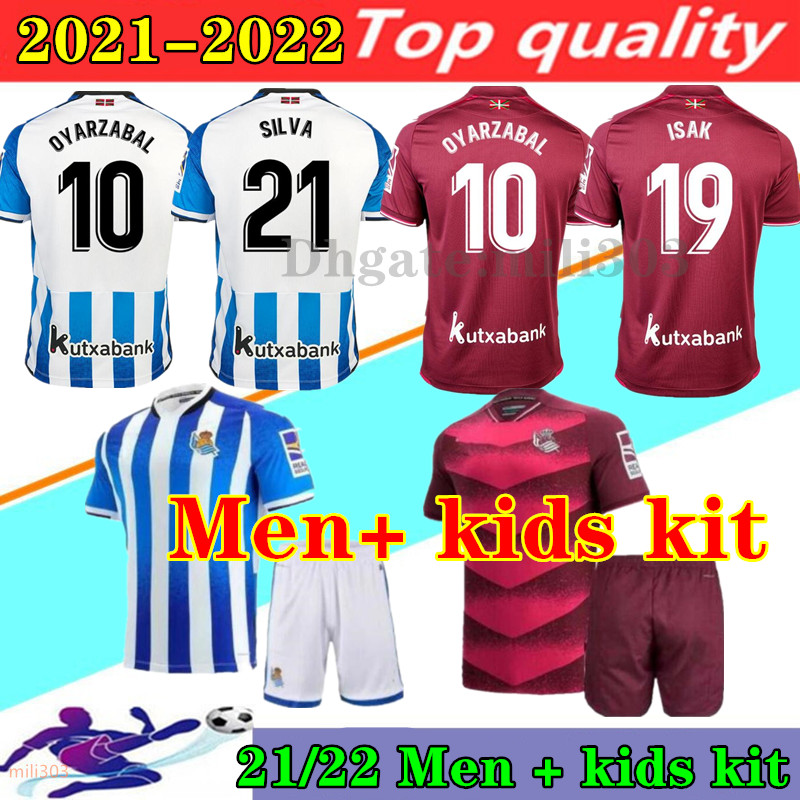 21 22 Rey Real Sociedad Soccer Jerseys 2021 2022 OYARZABAL ISAK PORTU X PRIETO SILVA ODEGAARD JUANMI camiseta de futbol Royal Society men + kids Football shirt kits, Home
21 22 Rey Real Sociedad Soccer Jerseys 2021 2022 OYARZABAL ISAK PORTU X PRIETO SILVA ODEGAARD JUANMI camiseta de futbol Royal Society men + kids Football shirt kits, Home