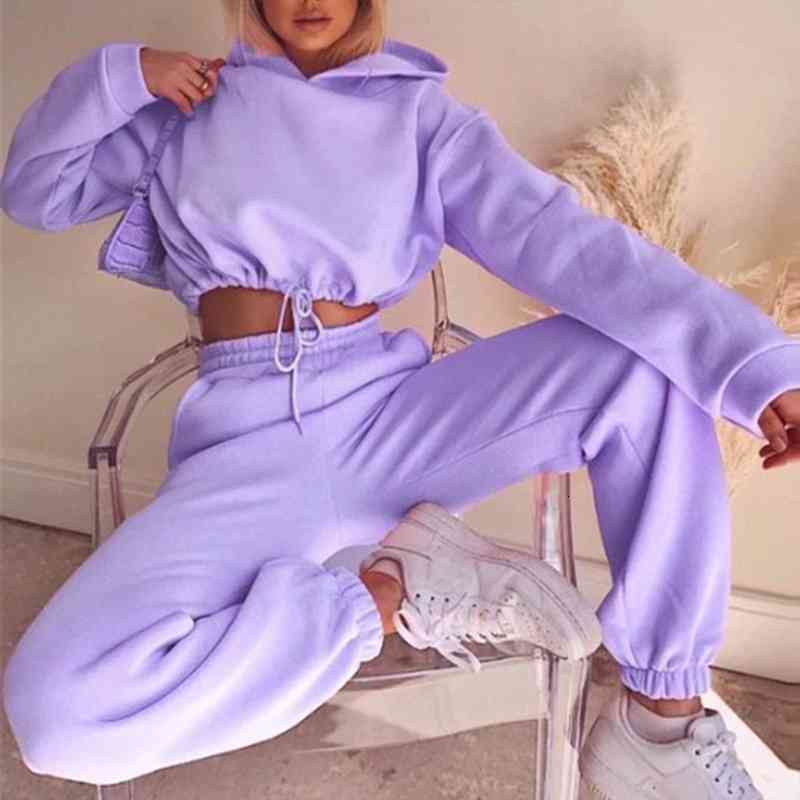 tracksuit two piece set womens casual solid color long sleeved hoodie trousers sweatershirt sports suit, White
tracksuit two piece set womens casual solid color long sleeved hoodie trousers sweatershirt sports suit, White