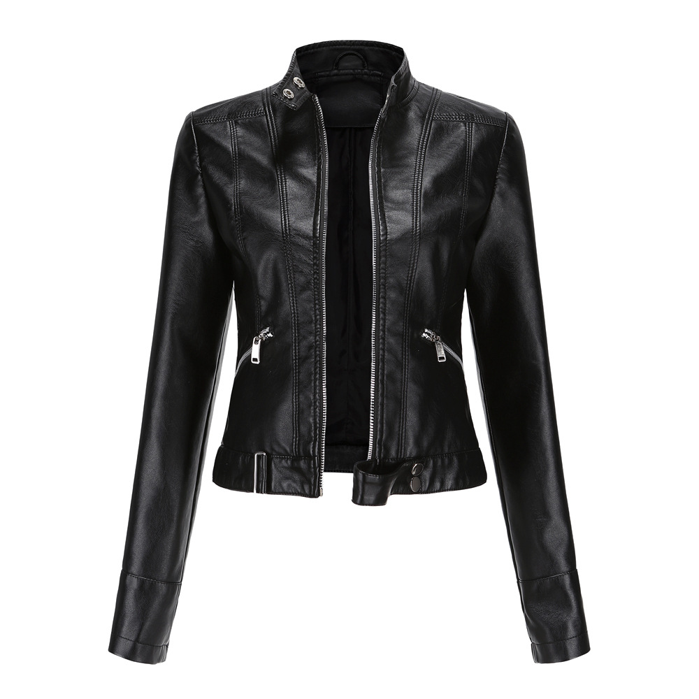 Designs Loose Fit Big Size Asymmetrical Pu Leather Jacket Lapel Long Sleeve Women Coat Fashion Spring Autumn xl, Black
Designs Loose Fit Big Size Asymmetrical Pu Leather Jacket Lapel Long Sleeve Women Coat Fashion Spring Autumn xl, Black