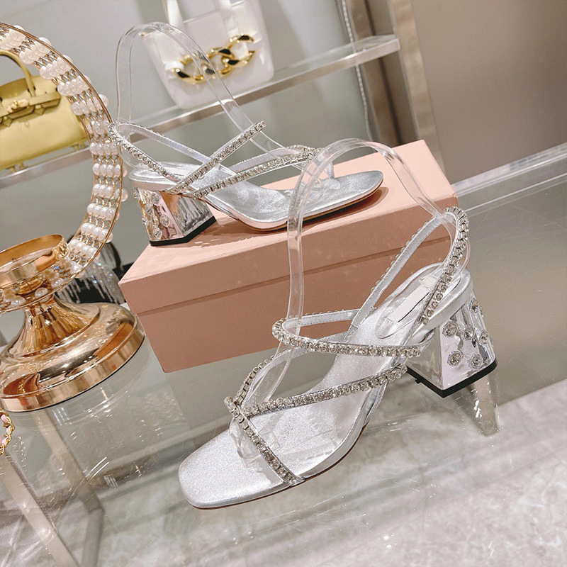 Miu Rhinestone Sandals Silver High Heels 2022 New Women'S One Word Belt Sexy Open Toe Thin Strap Thick Heel Shoes, Black
Miu Rhinestone Sandals Silver High Heels 2022 New Women'S One Word Belt Sexy Open Toe Thin Strap Thick Heel Shoes, Black