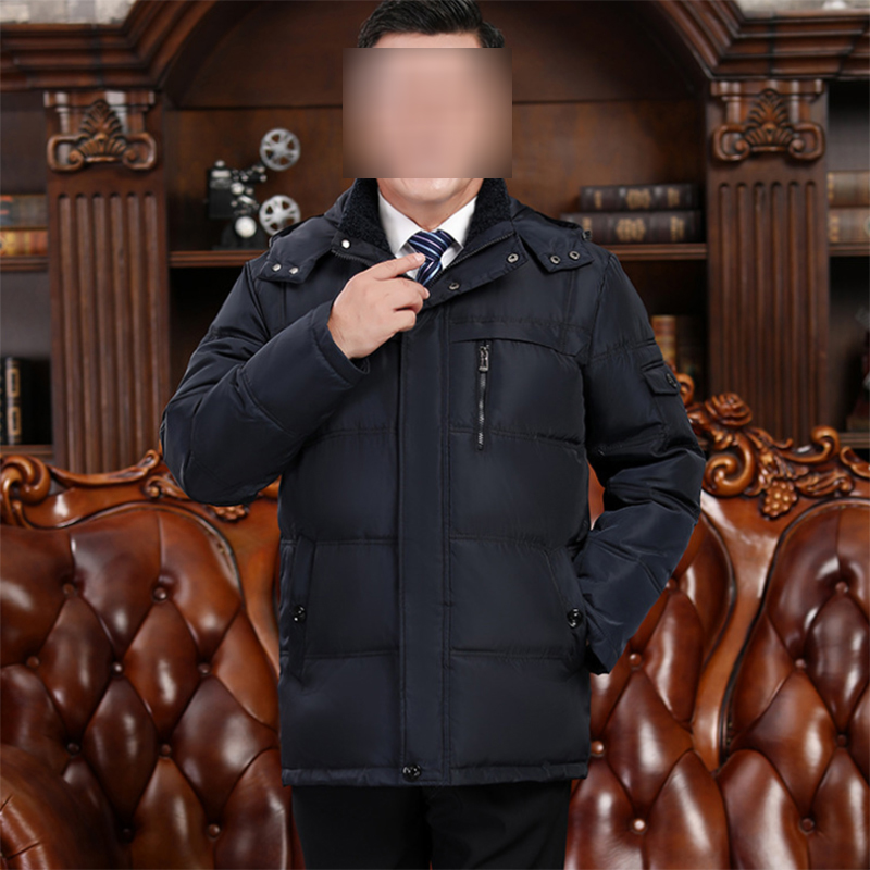 2021 Men Down Jacket High Quality Fabrics Father's Parkas Male Thick Warm Outwears Windstopper Coldproof Wind Clothing Factory, Black
2021 Men Down Jacket High Quality Fabrics Father's Parkas Male Thick Warm Outwears Windstopper Coldproof Wind Clothing Factory, Black