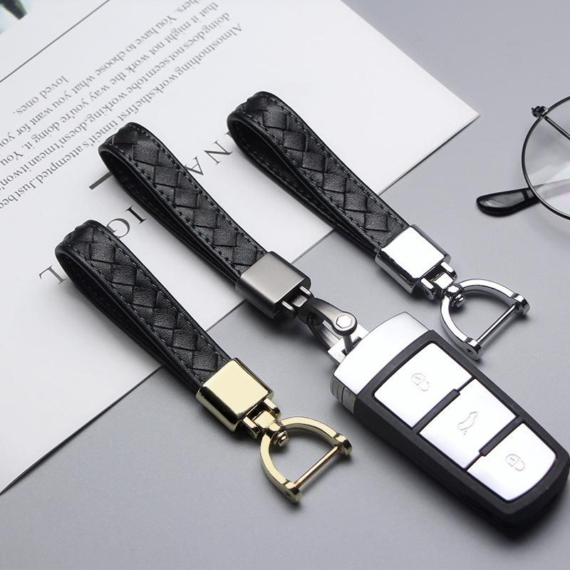 Keychains Car Hand-woven Real Leather Keychain Key Ring Chain For Auto Products Accessories
Keychains Car Hand-woven Real Leather Keychain Key Ring Chain For Auto Products Accessories
