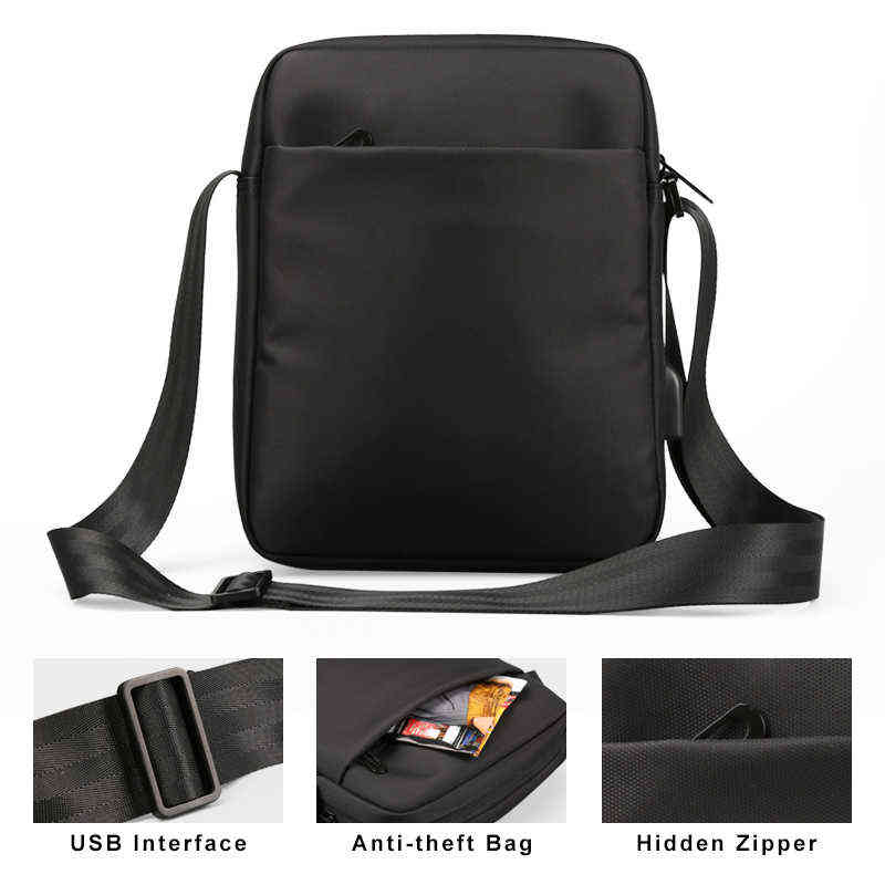 NXY Crossbody Bags Kingsons-bolso De Hombro Marca Famosa Para Hombre, Bandolera Informal Negocios, Vintage, Cruzado 0208
