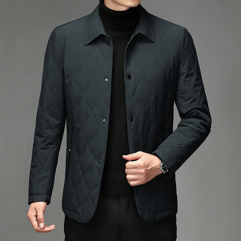 2021 winter middle-aged and young men's thickened loose leisure light busins et lattice warm cotton cloth, Black
2021 winter middle-aged and young men's thickened loose leisure light busins et lattice warm cotton cloth, Black