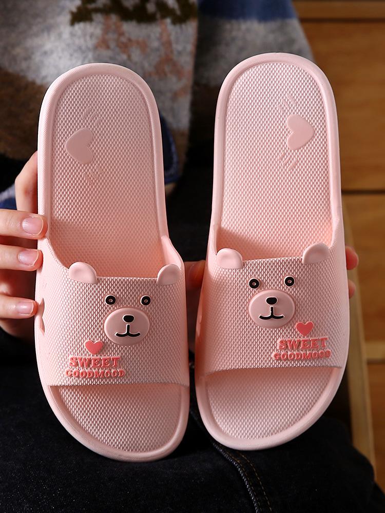 Shoes Woman Slipper Women's Summer Home Indoor Bathroom Bath Soft Thick Bottom Household Sandals Animal Pattern Hollow Out Slippers, Black
Shoes Woman Slipper Women's Summer Home Indoor Bathroom Bath Soft Thick Bottom Household Sandals Animal Pattern Hollow Out Slippers, Black