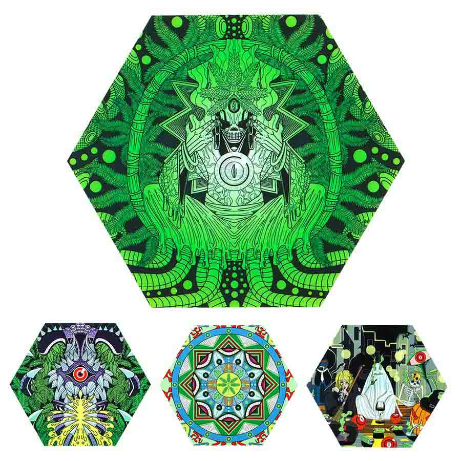 hexagon Silicone dab mat smoking accessories bake mats for E-Cig smoke Colored printed pad washable heat resistant
hexagon Silicone dab mat smoking accessories bake mats for E-Cig smoke Colored printed pad washable heat resistant
