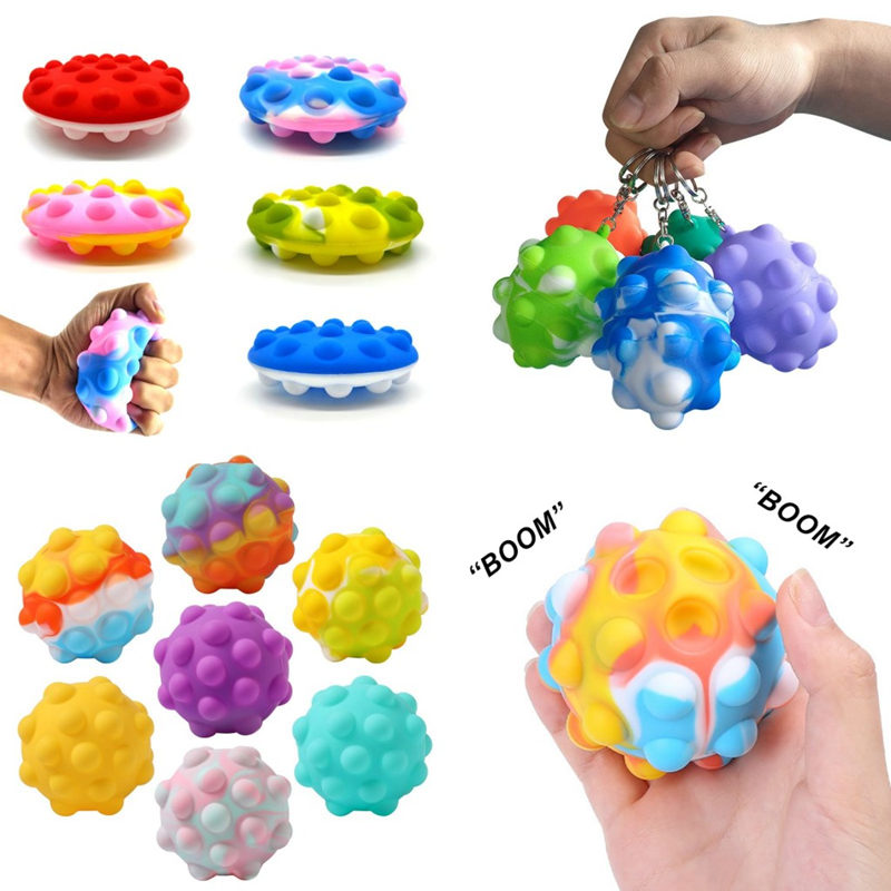 Decompression Squeeze Balls Fidget Toys Keychian Fruit 3D Bubble Vent Ball Party Supplies Silicone Elastic Ball Squishy Simple Dimple Game
Decompression Squeeze Balls Fidget Toys Keychian Fruit 3D Bubble Vent Ball Party Supplies Silicone Elastic Ball Squishy Simple Dimple Game