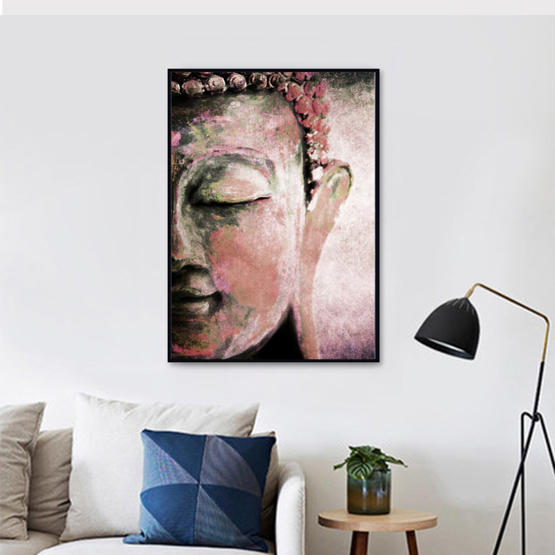 Canvas Paintings Buddha Art Wall Pictures For Living Room Modern Posters Prints Buddha Decorative Pictures Unframed