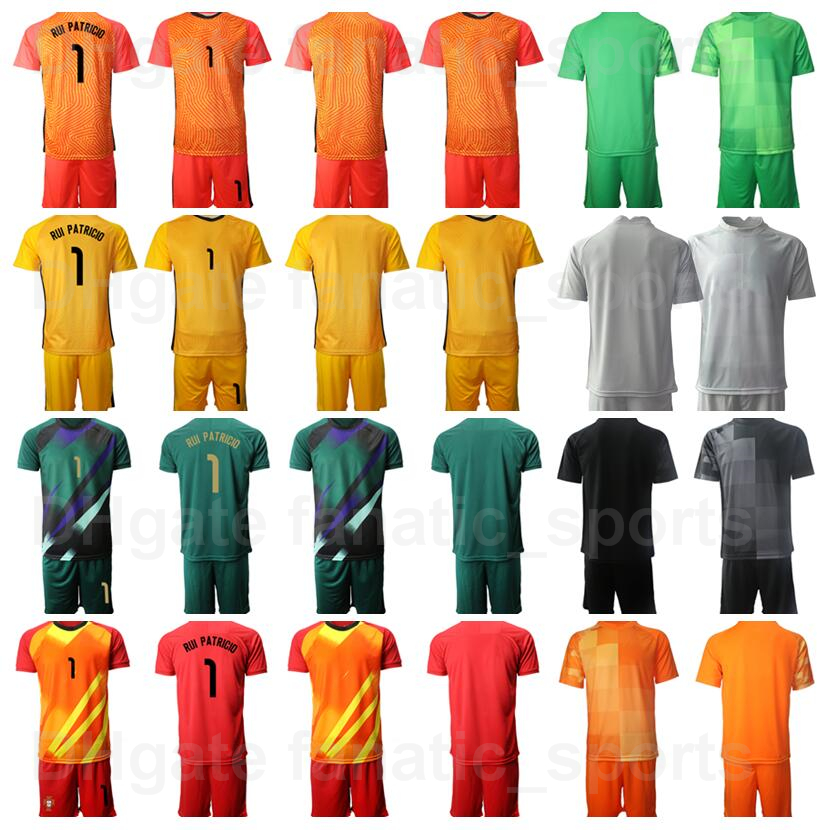 Men National Team Goalkeeper GK 1 Rui Patricio Soccer Jersey Set 12 Lopes 22 Rui Silva Green Red Yellow Orange Grey Black Goalie Football Shirt Kits Uniform PuTaoYa
Men National Team Goalkeeper GK 1 Rui Patricio Soccer Jersey Set 12 Lopes 22 Rui Silva Green Red Yellow Orange Grey Black Goalie Football Shirt Kits Uniform PuTaoYa