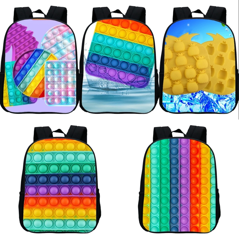 DHL Kids Students School Bag Teenage Backpack 3D Sensory push Fidget Toys Finger Print Shoulder Bags Sport Book Pack Cartoon Rucksack 1735 T
DHL Kids Students School Bag Teenage Backpack 3D Sensory push Fidget Toys Finger Print Shoulder Bags Sport Book Pack Cartoon Rucksack 1735 T