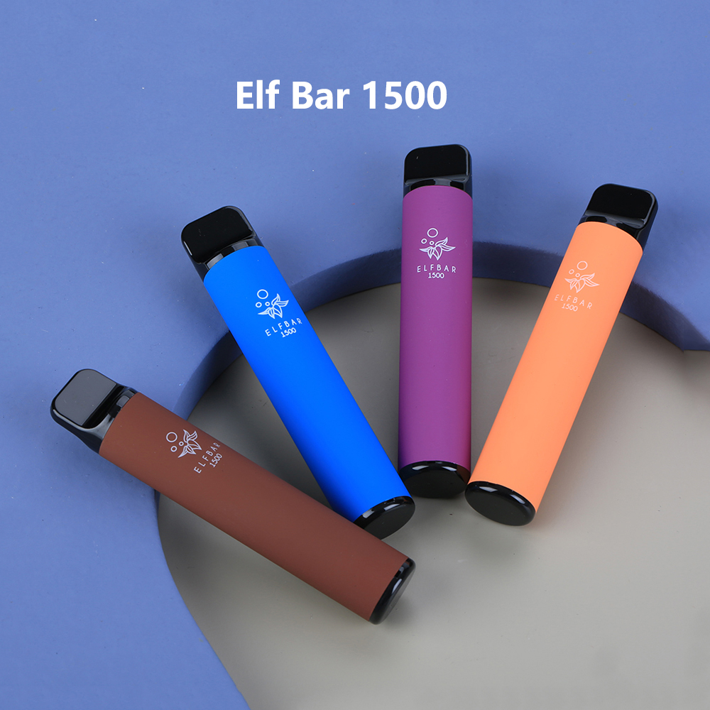 ELF BAR 1500 Puffs Disposable E cigarettes Vape Pen 4.8ml 2% Prefilled Cartridge Pod Device 850mAh Battey Adjustable Vaporizer elfbar
ELF BAR 1500 Puffs Disposable E cigarettes Vape Pen 4.8ml 2% Prefilled Cartridge Pod Device 850mAh Battey Adjustable Vaporizer elfbar