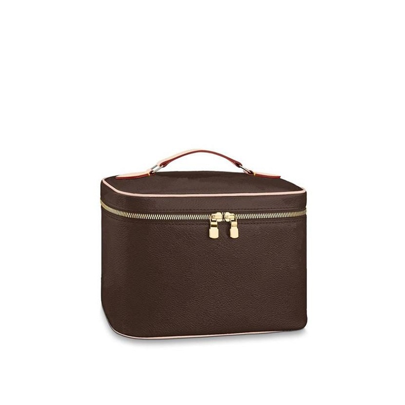 Luxury designer Cosmetic Bag Toiletry Pouch Cosmetics Nice Makeup Bags Cases Women toiletrys TravelBags Clutch Handbags Purses Mini Wallets, Brown
Luxury designer Cosmetic Bag Toiletry Pouch Cosmetics Nice Makeup Bags Cases Women toiletrys TravelBags Clutch Handbags Purses Mini Wallets, Brown