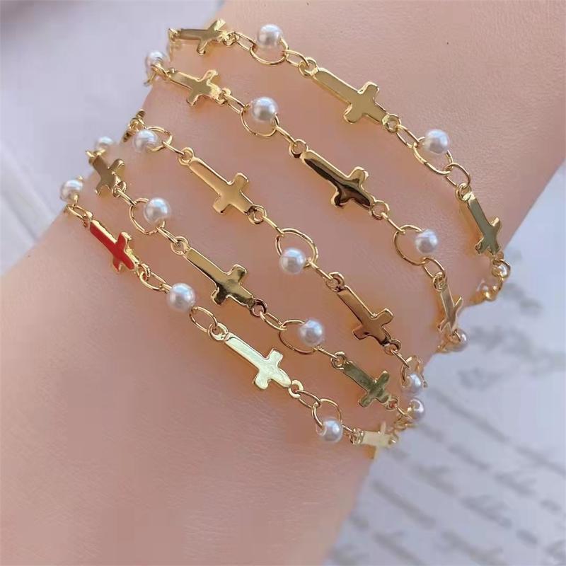 Chains WT-RBC201 Wonderful Jewelry With Gold Pearl Beads Long Chain Fashion Handmade Making For Women, Silver
Chains WT-RBC201 Wonderful Jewelry With Gold Pearl Beads Long Chain Fashion Handmade Making For Women, Silver