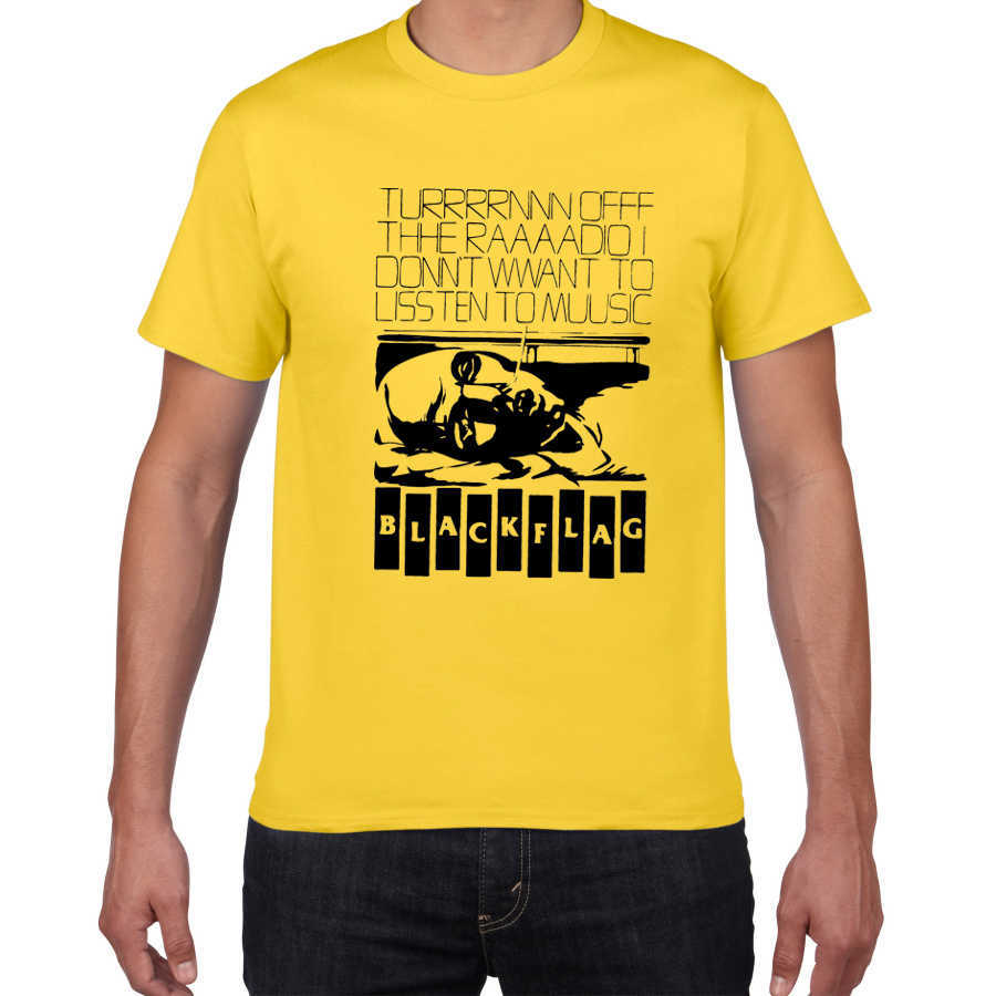 BLACK FLAG Rock Band summer T-Shirt hip hop men t shirt 100% Cotton Short Sleeve Round Neck tee street wear clothes pok 210629