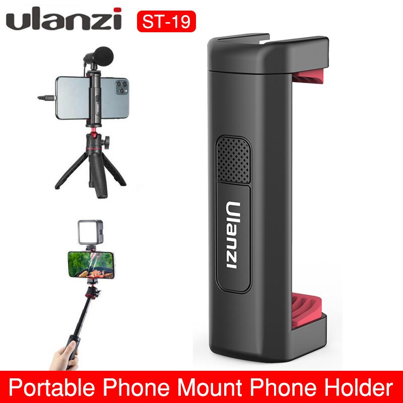 Ulanzi ST-19 Portable Phone Mount Holder Clamp Clip With Cold Shoe Anti-Slip For Mic LED Video Light Vlog Accessories Lighting & Studio 
Ulanzi ST-19 Portable Phone Mount Holder Clamp Clip With Cold Shoe Anti-Slip For Mic LED Video Light Vlog Accessories Lighting & Studio