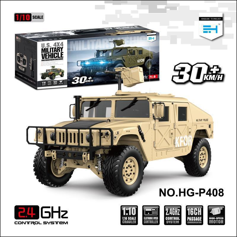 US Classic Military Model 4X4 Driving Electric Remote Control Off Truck 110 16CH 200M Brushless Simulation Military RC Truck
US Classic Military Model 4X4 Driving Electric Remote Control Off Truck 110 16CH 200M Brushless Simulation Military RC Truck