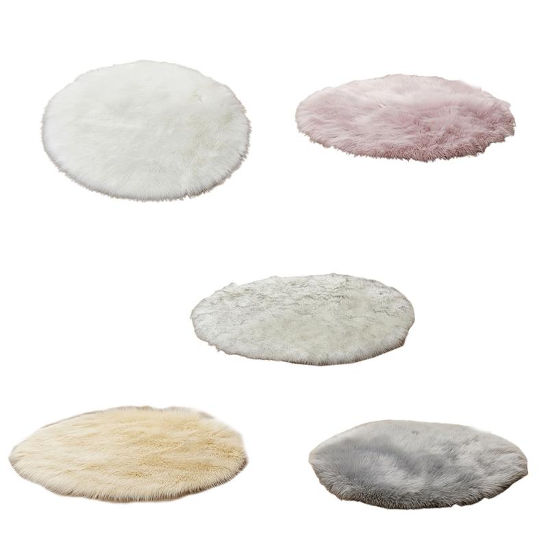 Cushion/Decorative Pillow 35cm Faux Fur Shaggy Seat Cushion Chair Pad Solid Color Soft Fuzzy Plush Round Area Rug Stool Anti-Slip Carpet Mat, Gray
Cushion/Decorative Pillow 35cm Faux Fur Shaggy Seat Cushion Chair Pad Solid Color Soft Fuzzy Plush Round Area Rug Stool Anti-Slip Carpet Mat, Gray