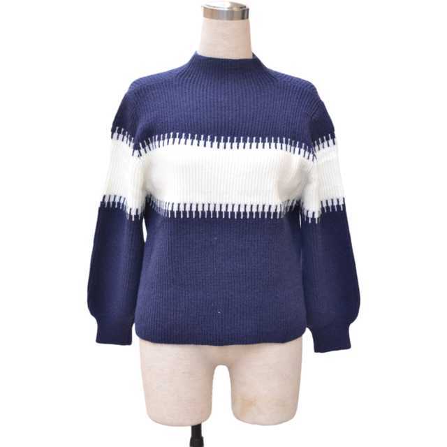 Color-block Knitted Turtleneck Sweater Women Autumn Winter Ladies Korean Striped Sweaters Female Jumper Womens Pullovers 210604