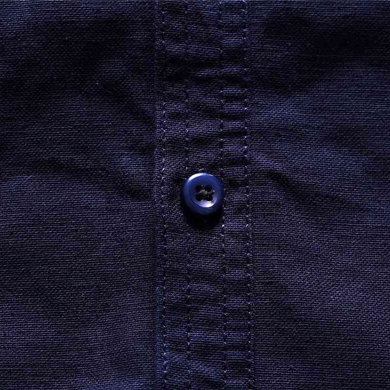 9 Colors New 100% Cotton Oxford Shirt Men Spring Casual Men Shirt Long Sleeve Slim Fit Dress Shirts Men's Social Shirt 210410