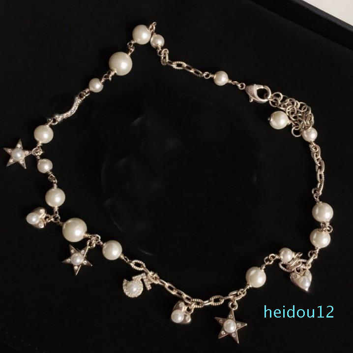 luxury- Fashion Woman Necklace Trend Necklace Pearl Necklace Star Heart Long Necklaces Charm Jewelry for Gift Supply
luxury- Fashion Woman Necklace Trend Necklace Pearl Necklace Star Heart Long Necklaces Charm Jewelry for Gift Supply