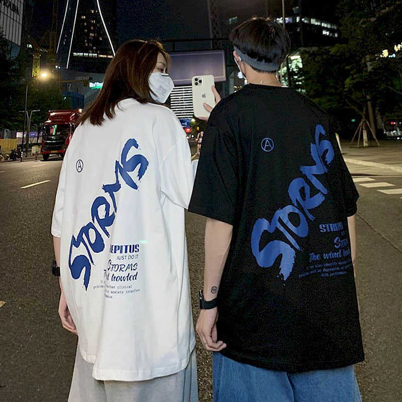 T-shirt men clothe couple wear summer niche design sense printing 's short-sleeved pure cotton Korean trend 210526, White
T-shirt men clothe couple wear summer niche design sense printing 's short-sleeved pure cotton Korean trend 210526, White