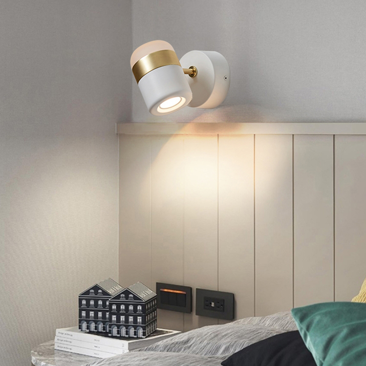 LED rotating wall lamps Modern simple metal Acrylic lamp creative Living room study bedroom aisle Wall Lights with switch
LED rotating wall lamps Modern simple metal Acrylic lamp creative Living room study bedroom aisle Wall Lights with switch