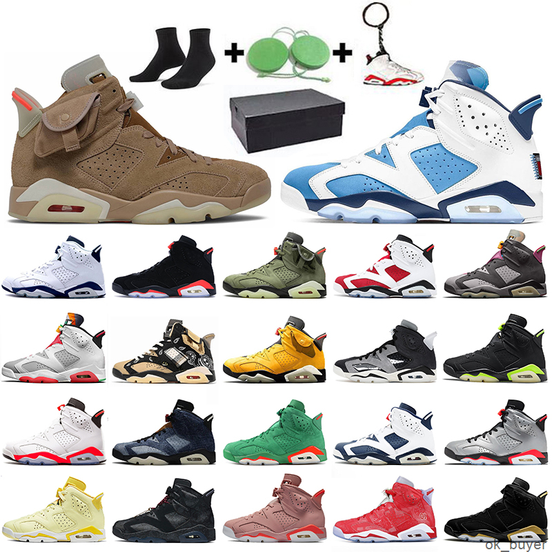 2021 With Box Travis Scotts British Khaki UNC 6s Basketball Shoes Jumpman 6 Mens Trainers Carmine Midnight Navy Black Infrared Tech Chrome S, C48 travis yellow cactus jack 40-47
2021 With Box Travis Scotts British Khaki UNC 6s Basketball Shoes Jumpman 6 Mens Trainers Carmine Midnight Navy Black Infrared Tech Chrome S, C48 travis yellow cactus jack 40-47