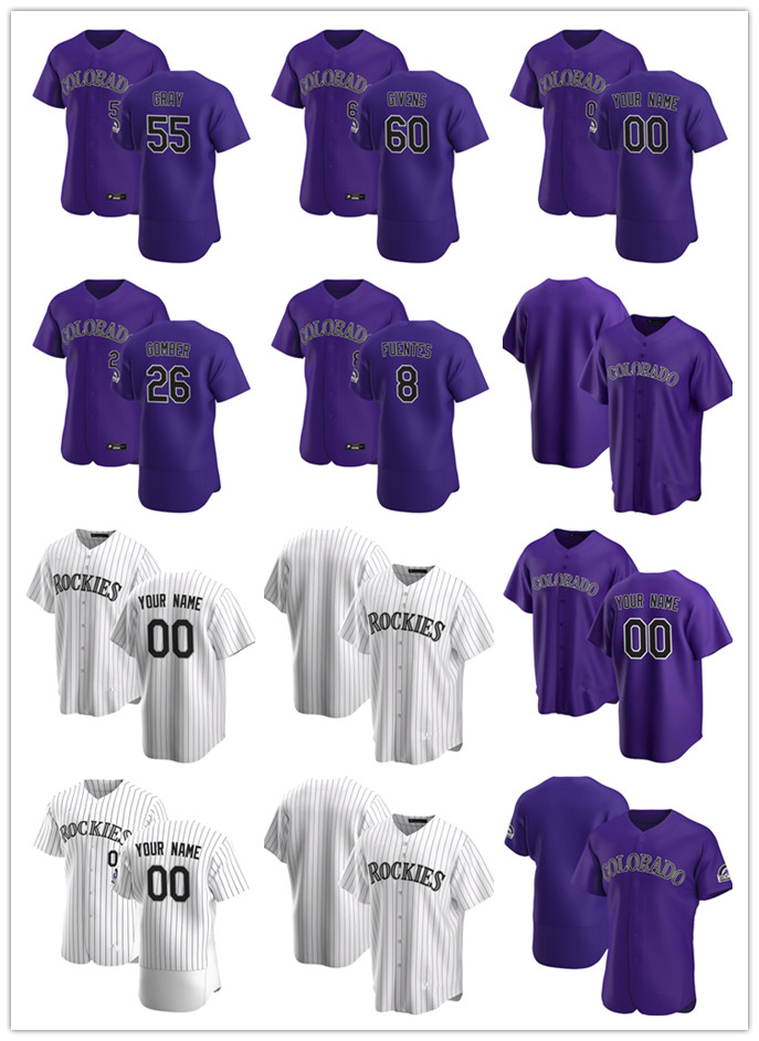 Custom Jersey Mens women Youth Colorado Rockies 8 Josh Fuentes 55 Jon Gray 60 Mychal Givens 26 Austin Gomber Baseball Jerseys, Blue;black
Custom Jersey Mens women Youth Colorado Rockies 8 Josh Fuentes 55 Jon Gray 60 Mychal Givens 26 Austin Gomber Baseball Jerseys, Blue;black
