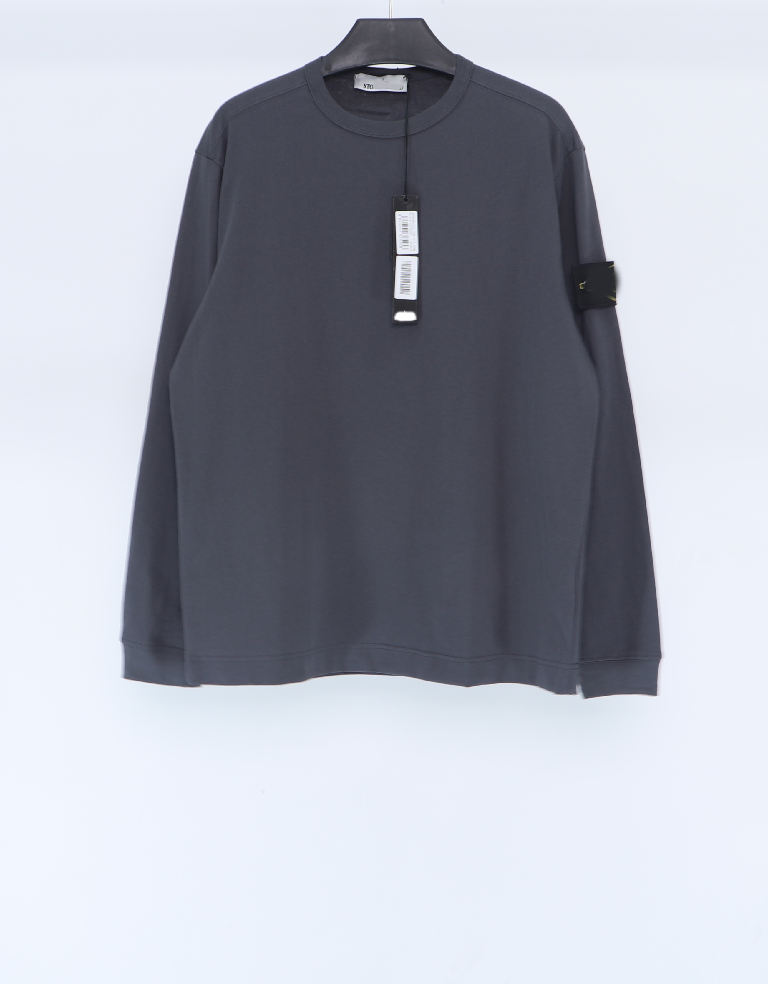 Hoodies & Sweatshirts tide brand STONE solid color men's round collar pull-head long sleeve loose bottom wash longsleeve Classic armban, Black
Hoodies & Sweatshirts tide brand STONE solid color men's round collar pull-head long sleeve loose bottom wash longsleeve Classic armban, Black