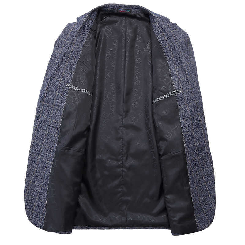 Men's Korean Slim Fit Fashion Blazer Suit Jacket Casual Male Blazers Mens Coat Terno Masculino Two-Button Formal Suits Men 210528