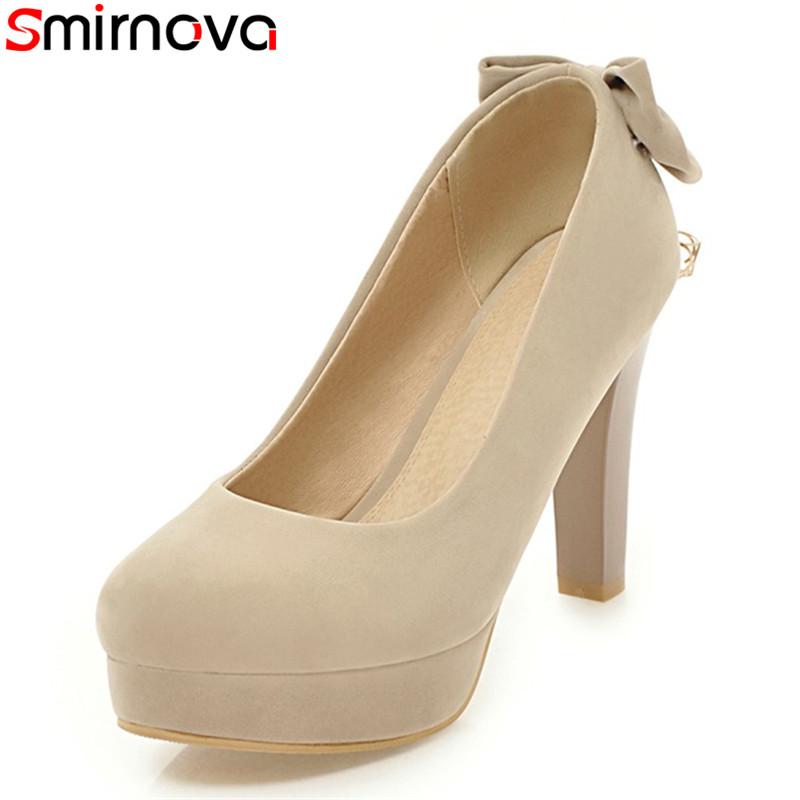 Dress Shoes Smirnova 2021 Arrive Solid Color Shallow Women Pumps Thick High Heels Round Toe Platform Concise Party Big Size 31-47, Black
Dress Shoes Smirnova 2021 Arrive Solid Color Shallow Women Pumps Thick High Heels Round Toe Platform Concise Party Big Size 31-47, Black