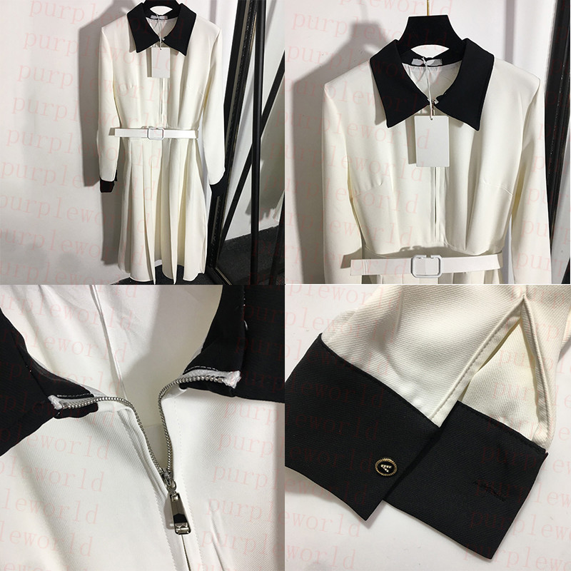 Women Elegant Dresses Classic Belt Ornament Casual Dress Luxury Long Sleeve Female Brand Long Skirts, Black;gray
Women Elegant Dresses Classic Belt Ornament Casual Dress Luxury Long Sleeve Female Brand Long Skirts, Black;gray