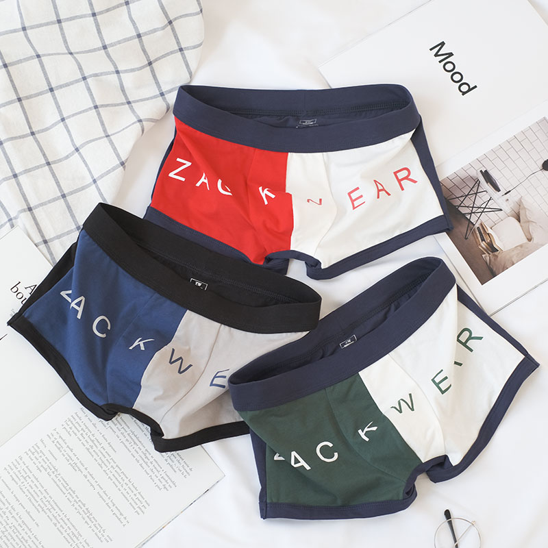 3PCS Mens Underwear Cotton Two-color Comfortable Men Panties Breathable Personality Fashion Boys Sports Boxers Shorts Underpants
3PCS Mens Underwear Cotton Two-color Comfortable Men Panties Breathable Personality Fashion Boys Sports Boxers Shorts Underpants