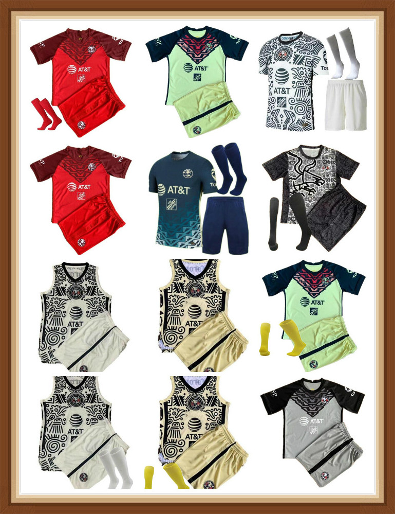 2021 2022 Club America Soccer Jerseys F. VINAS HENRY Liga MX 21 22 RODRIGUEZ América third Football Shirt set Goalkeeper GIOVANI Men Women Kids kit uniform, 11
2021 2022 Club America Soccer Jerseys F. VINAS HENRY Liga MX 21 22 RODRIGUEZ América third Football Shirt set Goalkeeper GIOVANI Men Women Kids kit uniform, 11