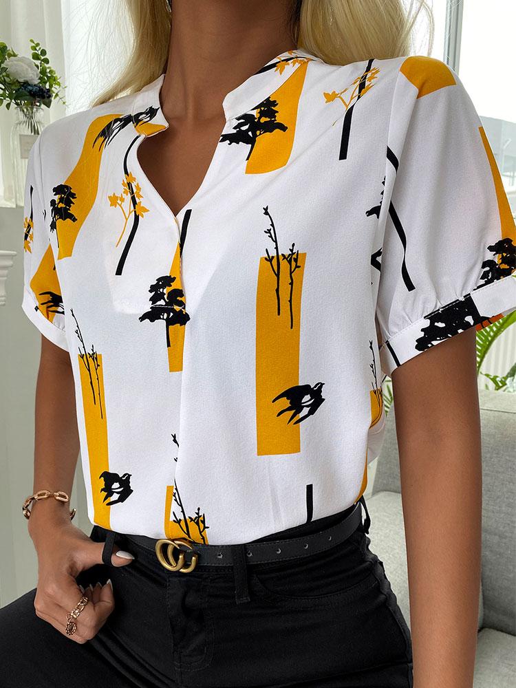 Women' Blouses & Shirts Plus Size Tops Summer Ladies Casual Oversize 2021 Fashion Turn-down Collar Blouse Colorblock VNeck Short Sleeve Shi, Pink
Women' Blouses & Shirts Plus Size Tops Summer Ladies Casual Oversize 2021 Fashion Turn-down Collar Blouse Colorblock VNeck Short Sleeve Shi, Pink