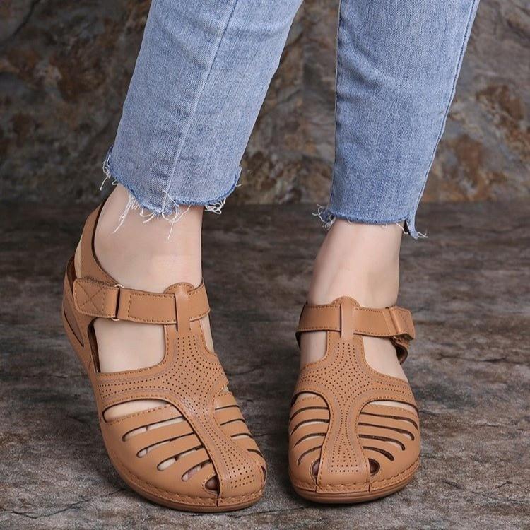 Woman Summer Wedge Sandals Buckle Casual Sewing Shoes Female Ladies Platform Retro Sandal Vintage, Black
Woman Summer Wedge Sandals Buckle Casual Sewing Shoes Female Ladies Platform Retro Sandal Vintage, Black