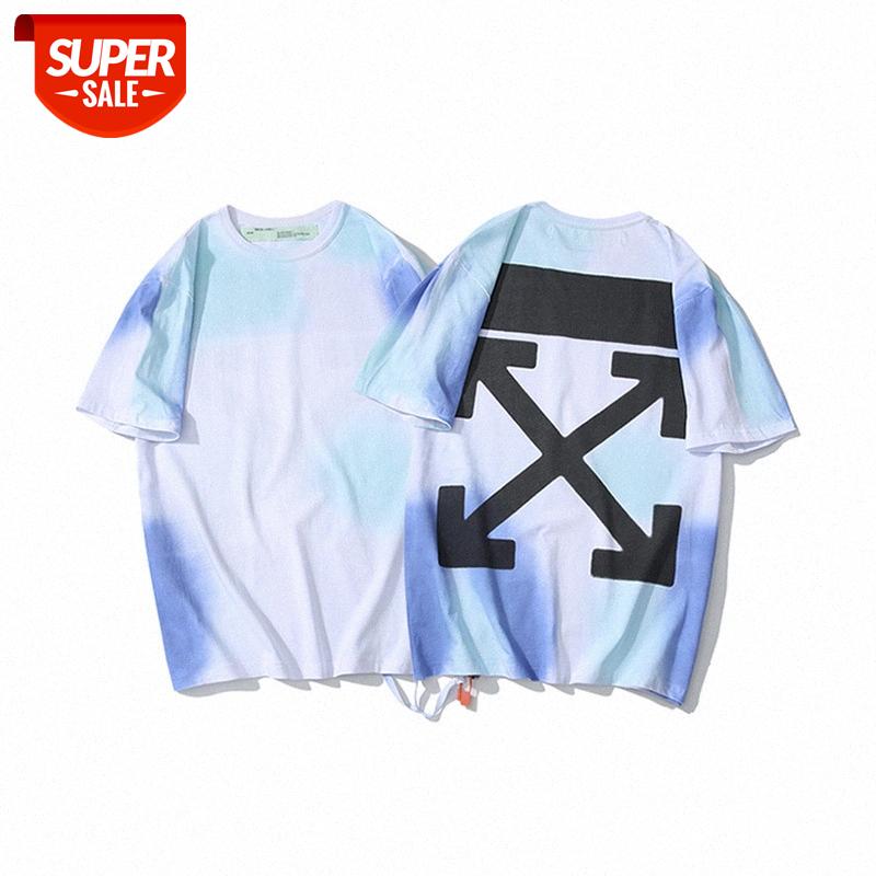Beijing limited tie-dye rendering gradient male and female couples arrow short-sleeved T-shirt summer tee #ES3w, White;black
Beijing limited tie-dye rendering gradient male and female couples arrow short-sleeved T-shirt summer tee #ES3w, White;black