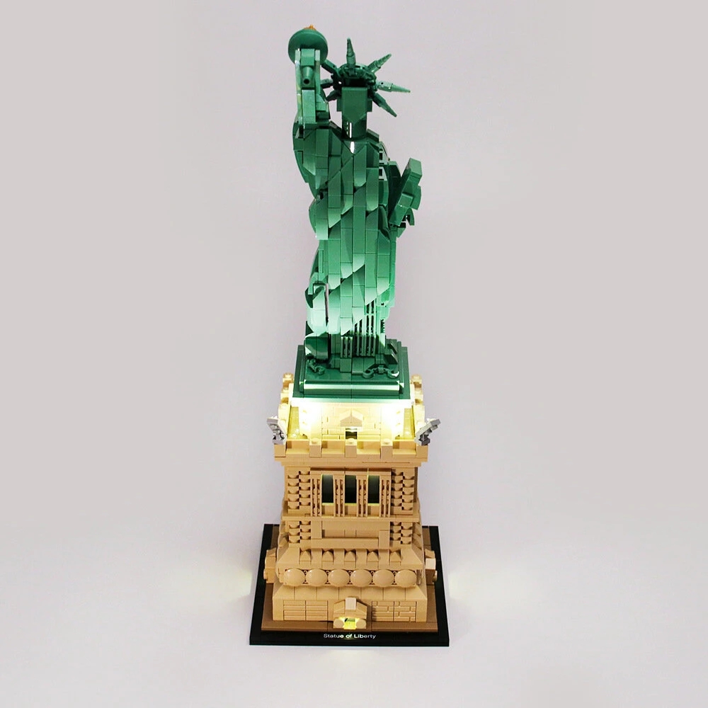 

YEABRICKS DIY LED Light Lighting Kit ONLY For LEGO 21042 Statue of Liberty Building Block Bricks Toy