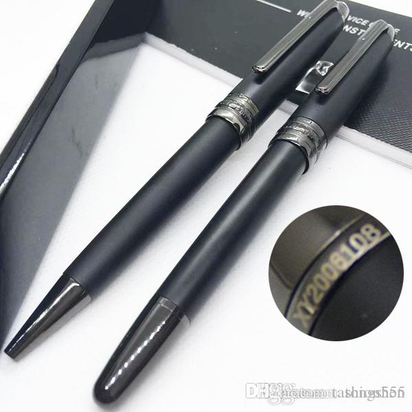 Send 1 Free Gift Leather Bag Matte Black Rollerball pen Ballpoint pen School office supplies with Series number
Send 1 Free Gift Leather Bag Matte Black Rollerball pen Ballpoint pen School office supplies with Series number