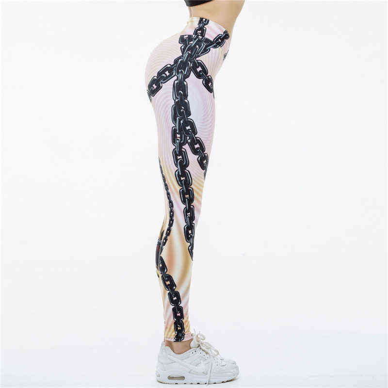 ! Fashion Hero Printed Leggings Women Push Up Fitness Legging Sporting Slim Jeggings High Elastic 3D Print 211215