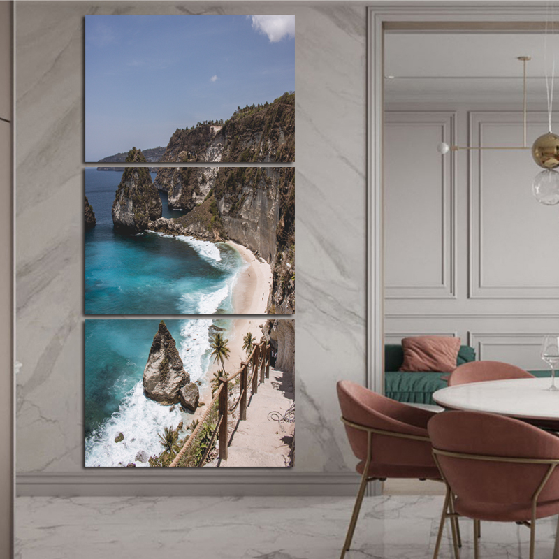Beach Sea Posters and Prints Canvas Painting Modern Home Decor Wall Art Pictures For Living Room Landscape Indoor Decorations
