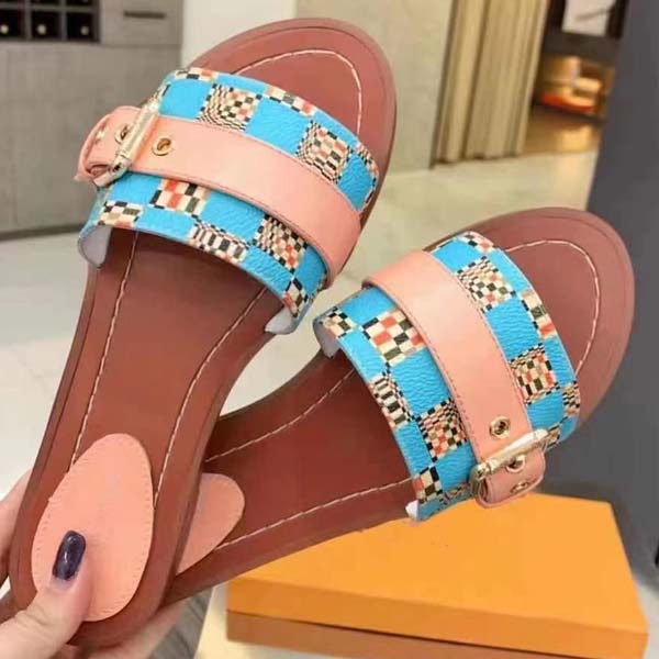 2021temperament Slipper Fashion Ladies Summer Genuine Leather Metal pin buckle Flat Sandals Outdoor Beach Shoes Woman Flip Flops 35-42, 1#
2021temperament Slipper Fashion Ladies Summer Genuine Leather Metal pin buckle Flat Sandals Outdoor Beach Shoes Woman Flip Flops 35-42, 1#