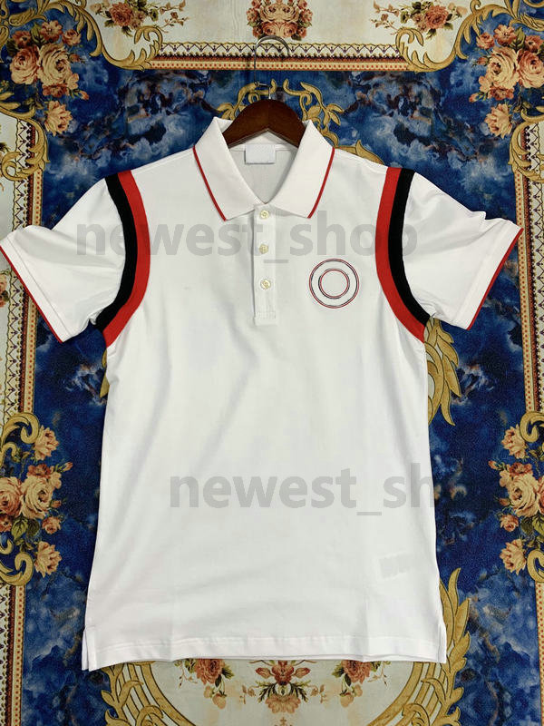 21ss designer clothing mens polo classic style patchwork letter print t-shirt Strip print t shirts casual turn-down collar tshirt 2 color, White;black
21ss designer clothing mens polo classic style patchwork letter print t-shirt Strip print t shirts casual turn-down collar tshirt 2 color, White;black