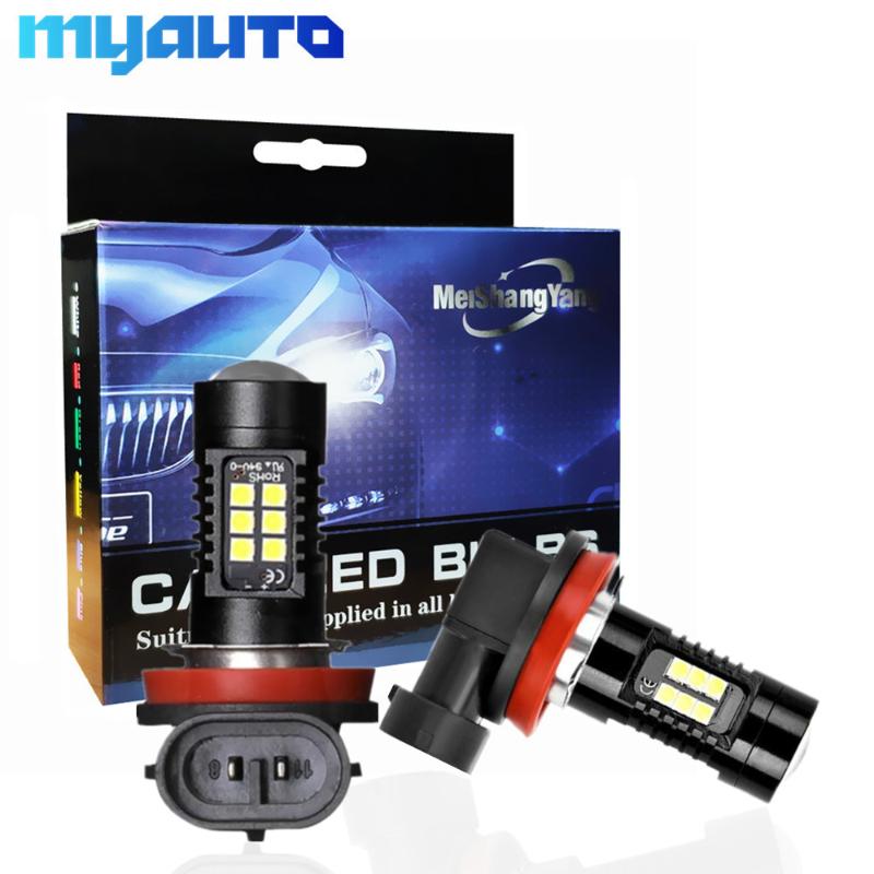 Car Headlights 2pcs 1200Lm H8 H11 LED Lights Auto Bulbs 21SMD White Running Fog Light 6000K 12V 24V LEDs Driving Lamp
Car Headlights 2pcs 1200Lm H8 H11 LED Lights Auto Bulbs 21SMD White Running Fog Light 6000K 12V 24V LEDs Driving Lamp
