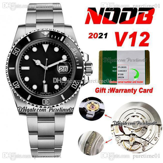 N V12 SA3135 Automatic Ceramics Bezel Black Dial Mens Watch 904L Steel Bracelet Super Edition Gift Customized Warranty Card Puretime Single, Slivery;brown
N V12 SA3135 Automatic Ceramics Bezel Black Dial Mens Watch 904L Steel Bracelet Super Edition Gift Customized Warranty Card Puretime Single, Slivery;brown