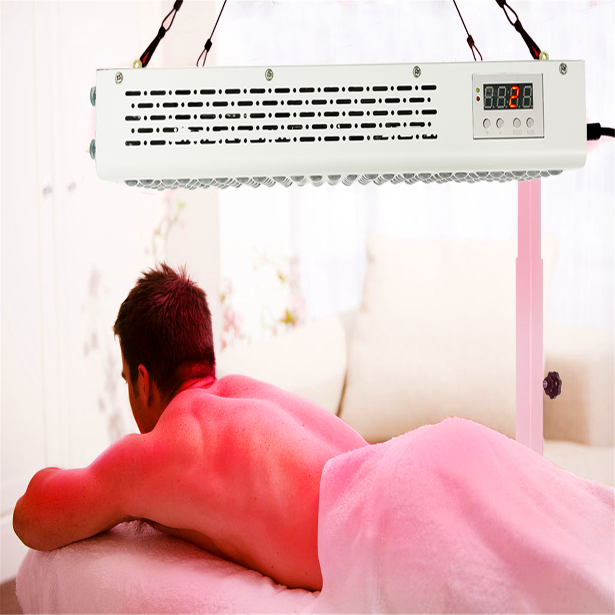 1500W V2 HOT!PDT LED Light Therapy Beauty machine with RED NIR lights big high power LED lamps 1500W high red light and heat baking lamp от DHgate WW