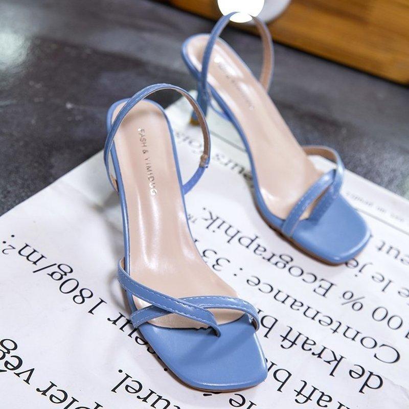 Sandals Fashion Women Mules Toe Clip Square Summer Thin Heels Sandalias Outside Zapatillas Mujer Casa Shoes, Beige
Sandals Fashion Women Mules Toe Clip Square Summer Thin Heels Sandalias Outside Zapatillas Mujer Casa Shoes, Beige